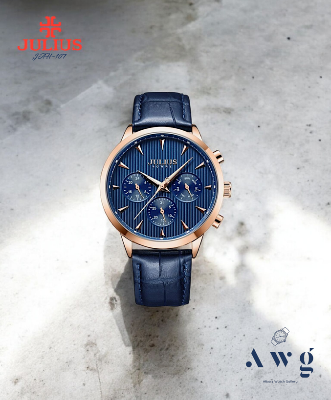 ساعت مچی مردانه کرنوگراف جولیوس کد JAH-107